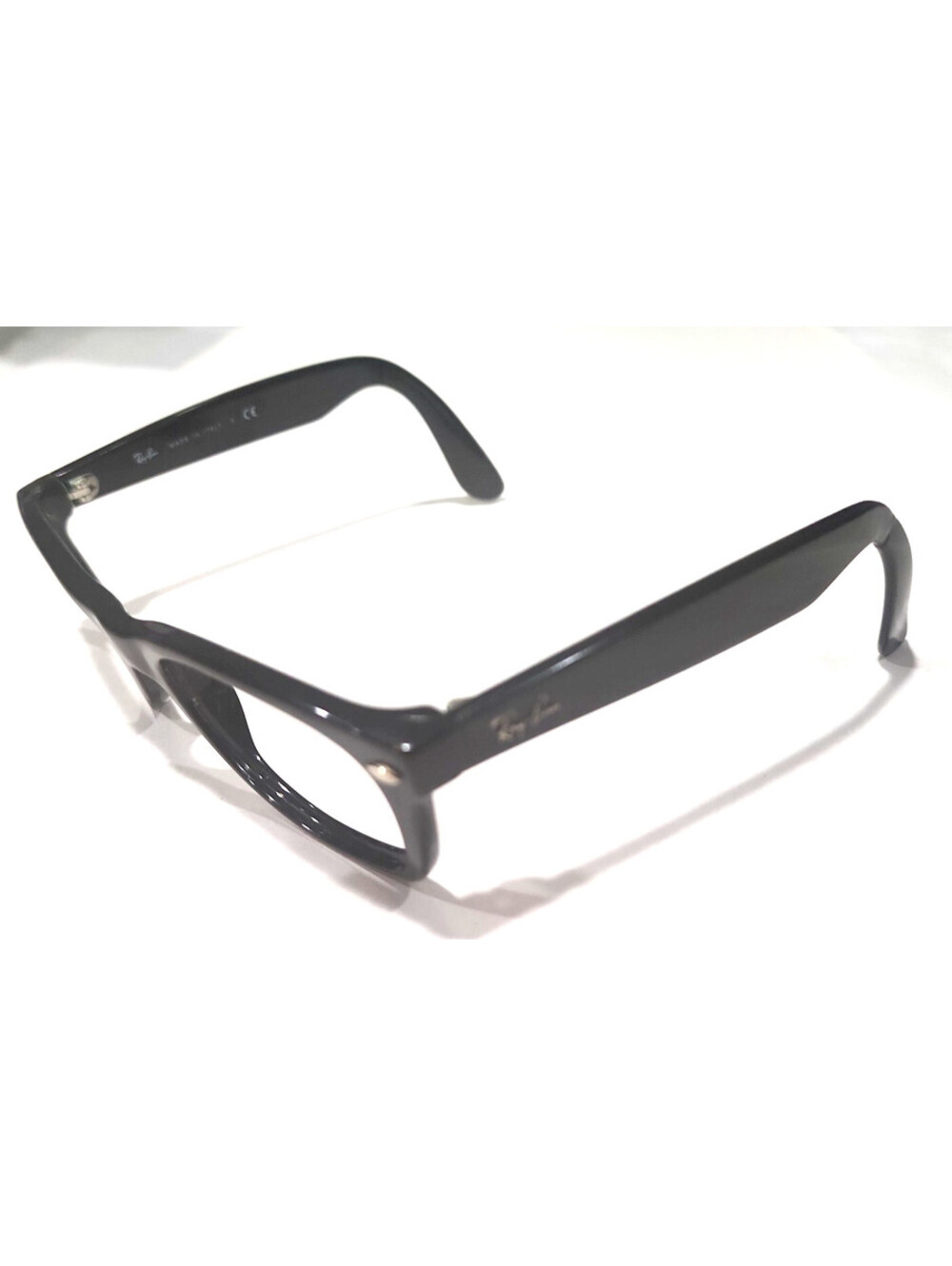 Ray Ban RB2132 901 New Wayfarer Black Sunglasses Frame 52-18 Hooked Arms Read